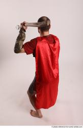 MARCUS STANDING POSE WITH SWORD AND SPEAR